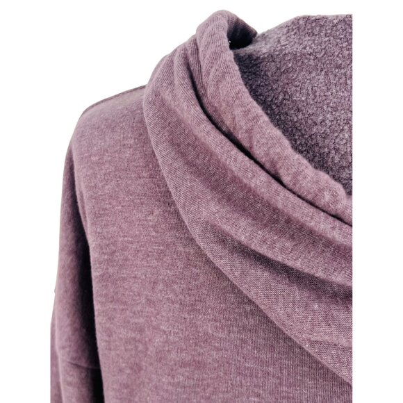 Free People Movement Cozy Purple Eggplant Casual Athleisurewear Pullover Hoodie - Picture 12 of 16